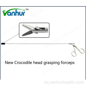 Instrumentos de broncoscopia Nuevas pinzas de agarre de cabeza de cocodrilo